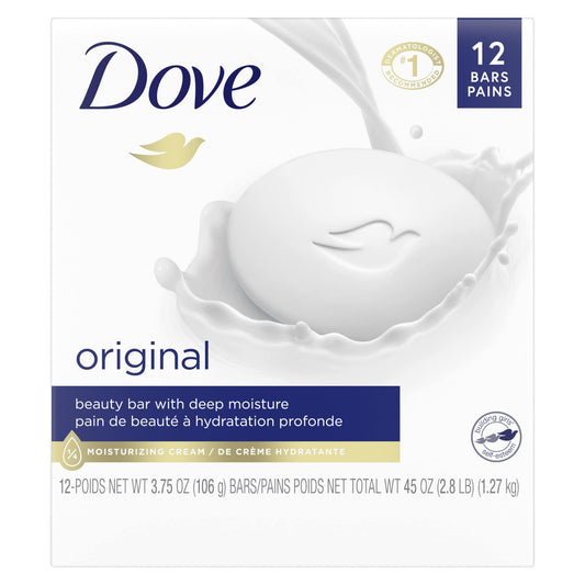 Dove Original Soap Bars 12 pack
