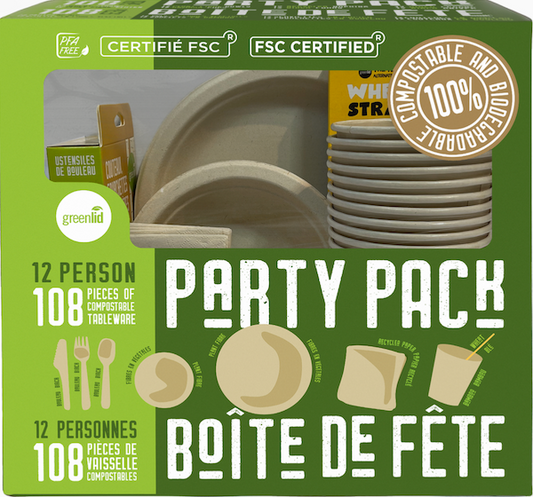 COMPOSTABLE PARTY PACK