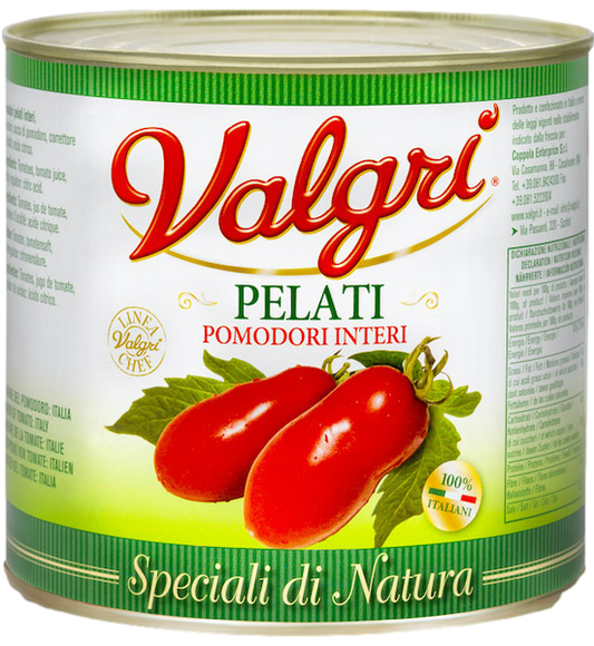PELATI ITALIAN PEELED TOMATOES 6 pack