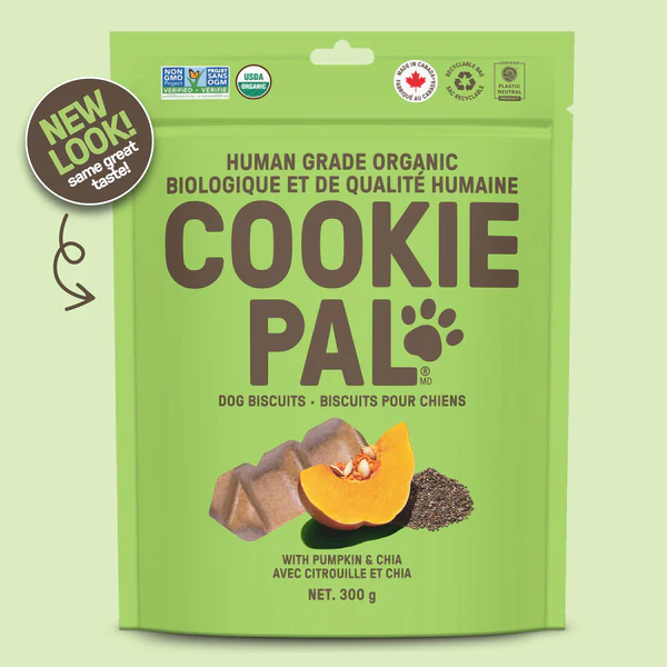 COOKIE PAL DOG BISCUITS PUMPKIN AND CHIA