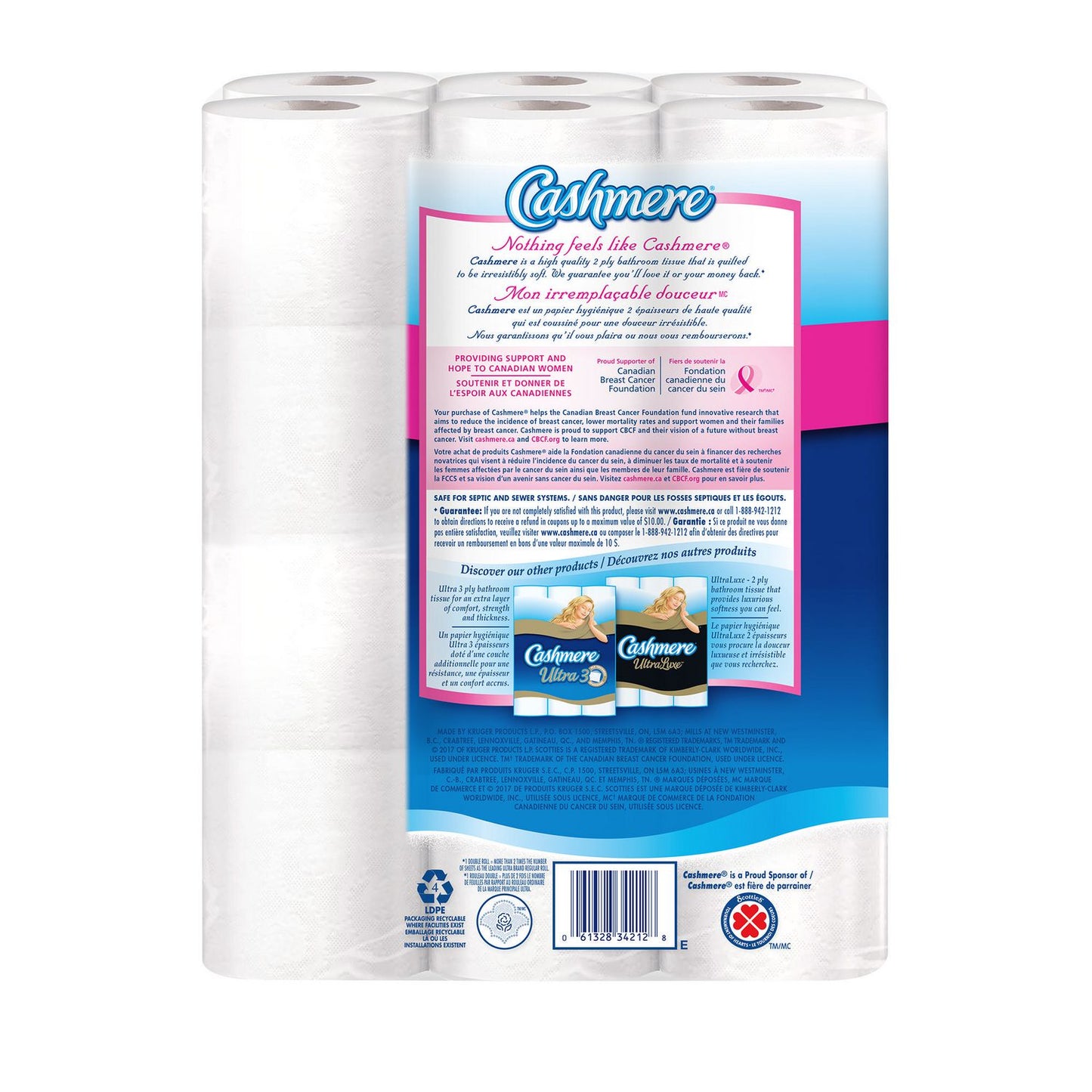 Cashmere Premium 2-Ply Bathroom Tissue 40ct