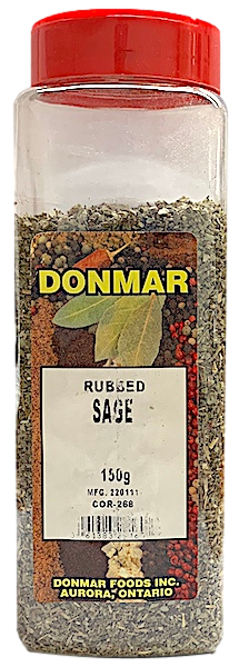 SAGE, RUBBED