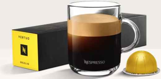 Nespresso Vertuo Soleilo Capsules 230ml