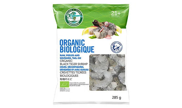 Organic Black Tiger Shrimp EZ Peel 16/20