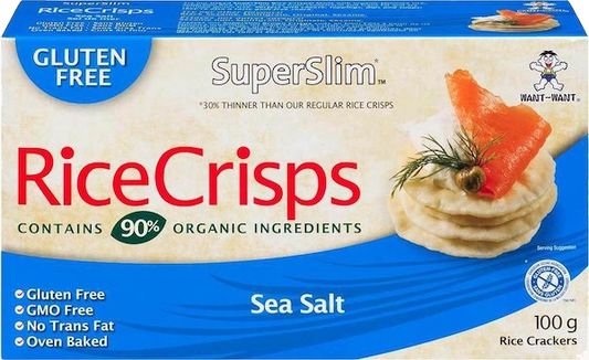 SUPERSLIM SEA SALT RICE CRISPS