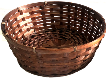 12in. ROUND BAMBOO BASKET